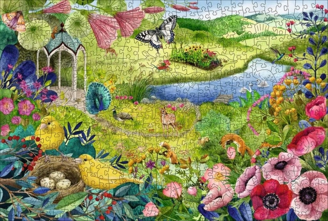 Drvene puzzle Divlja vrt (500 komada)