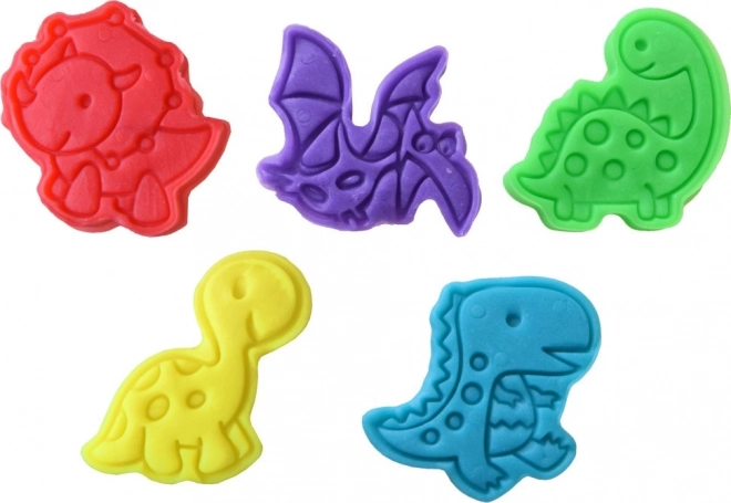 Set plastelina s kalupima dinosauri