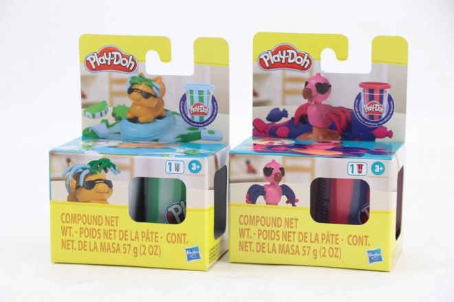 Play-Doh zabavni prijatelji – prugasta plastelin masa