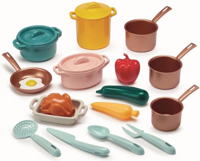 Play tools and pretend food