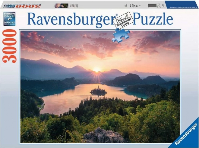 Ravensburger puzzle Jezero Bled Slovenija 3000 dijelova