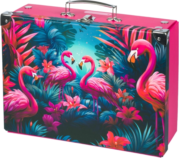 Sklopiva školska kutijica Flamingosi