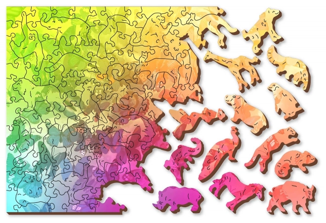 Drvene puzzle Leptirov san od WOODEN CITY
