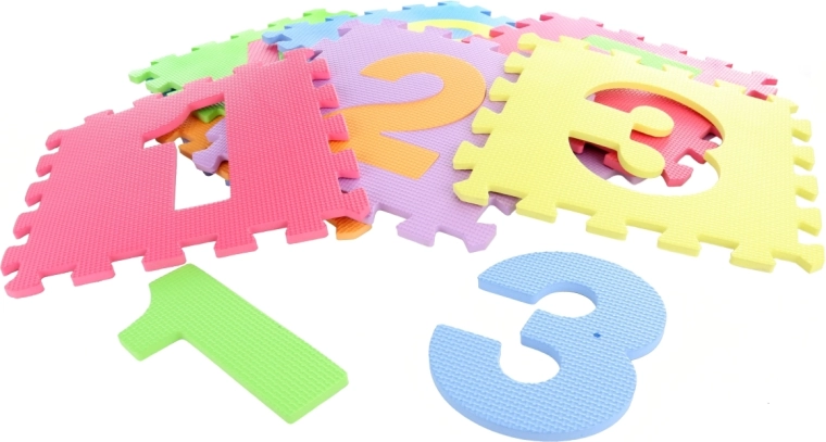 Šareni pjenasti dijelovi