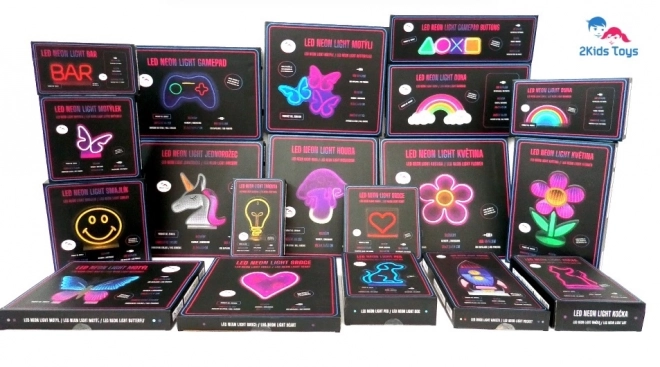LED Neon Svjetiljka Gljiva