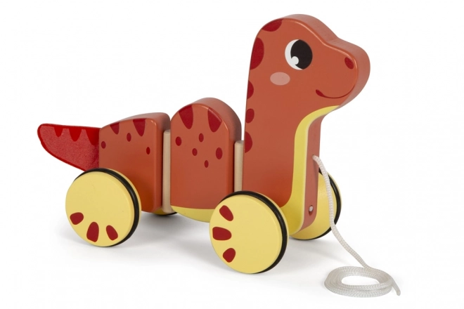 Drvena vučna igračka Dino Small foot