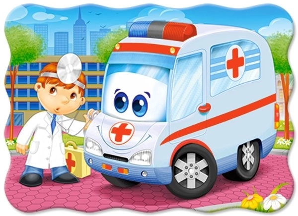Puzzle Spasitelj Liječnik s 30 dijelova