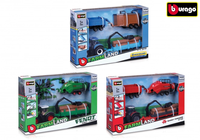 Bburago 10cm Farm traktor poklon set