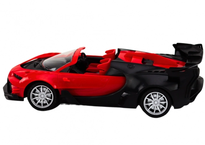 Sportski automobil na daljinsko upravljanje 1:18 Crveni