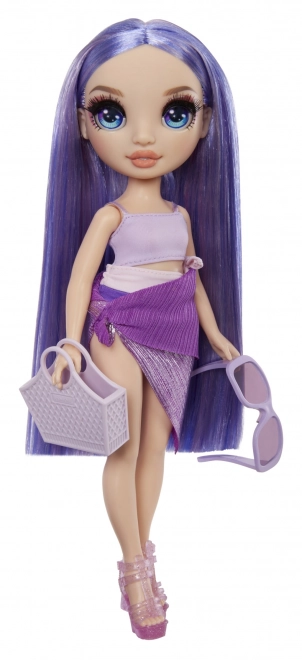 Rainbow High Fashion lutka u kupaćem kostimu - Violet Willow