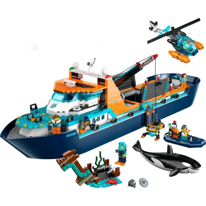 LEGO City brod istraživača Arktika