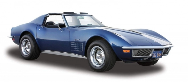 Maisto Chevrolet Corvette 1970 1:24 plava