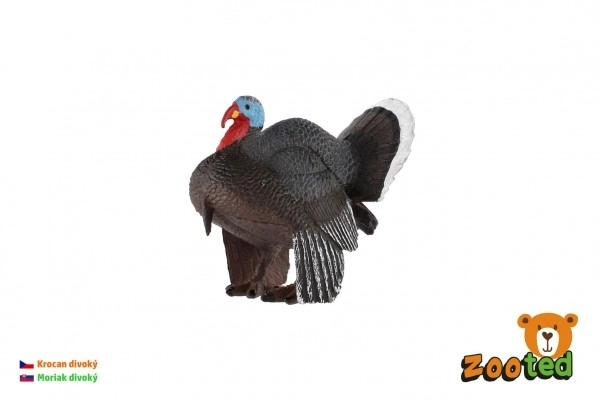 Divlji puran plastična figura 6cm u vrećici