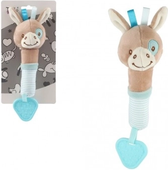 Plišano zviždaljko i grizalo magarac 22 cm