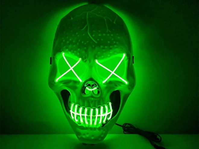 Svjetleća maska za Halloween