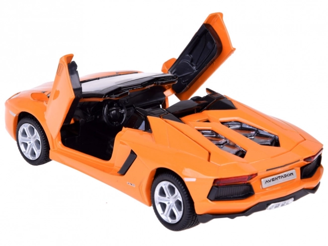 Metalni model automobila Lamborghini Aventador Roadster 1:32 interaktivan