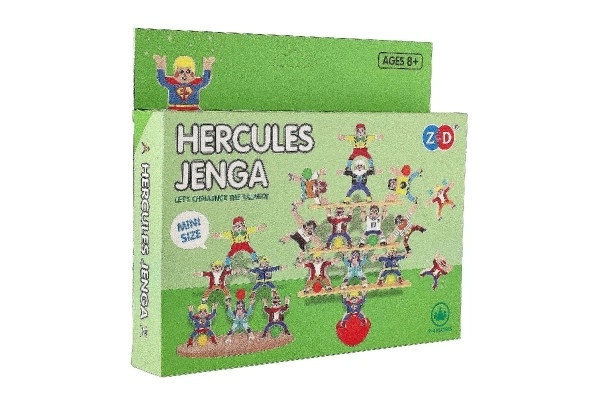 Igra balansiranja herkul mini plastika 26 komada, 3 boje u kutiji 21x19x3,5 cm