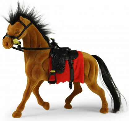 plišani konj s opremom 16 cm