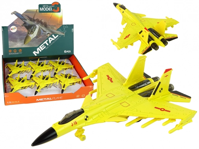 Lovac s trenjem pogon 1:72 žuta