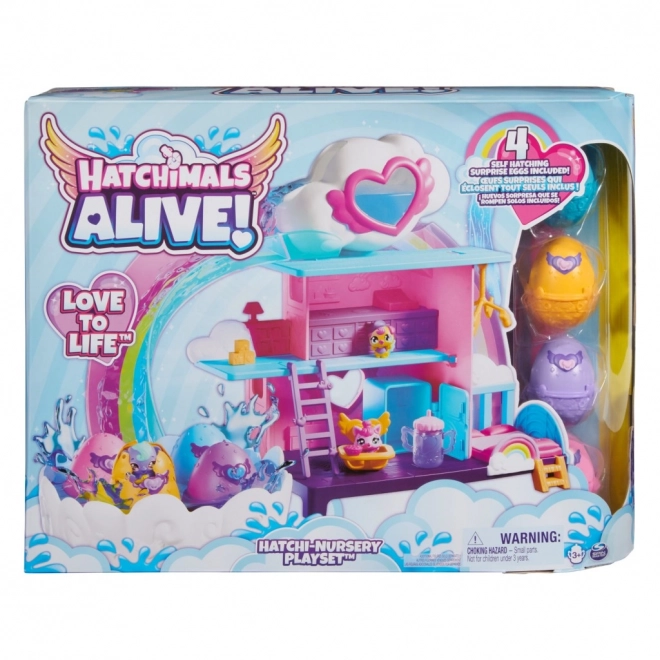 Hatchimals igraći set Dugini svijet izlijeganja u vodi