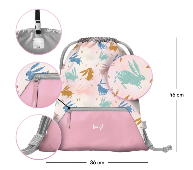 Školski set Zippy Bunny