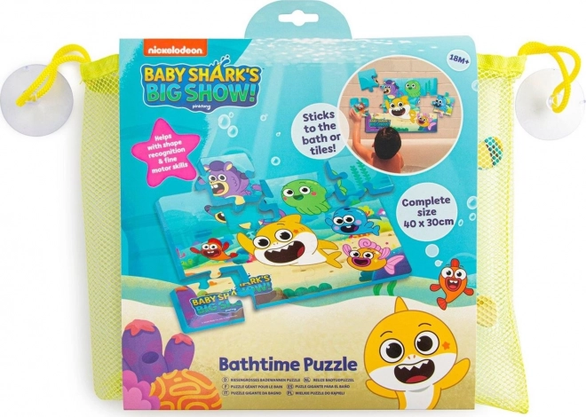 NICKELODEON Puzzle za kupanje Baby Shark 12 dijelova