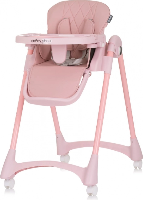 CHIPOLINO Dječja Stolica Za Jelo Candy Shop Flamingo