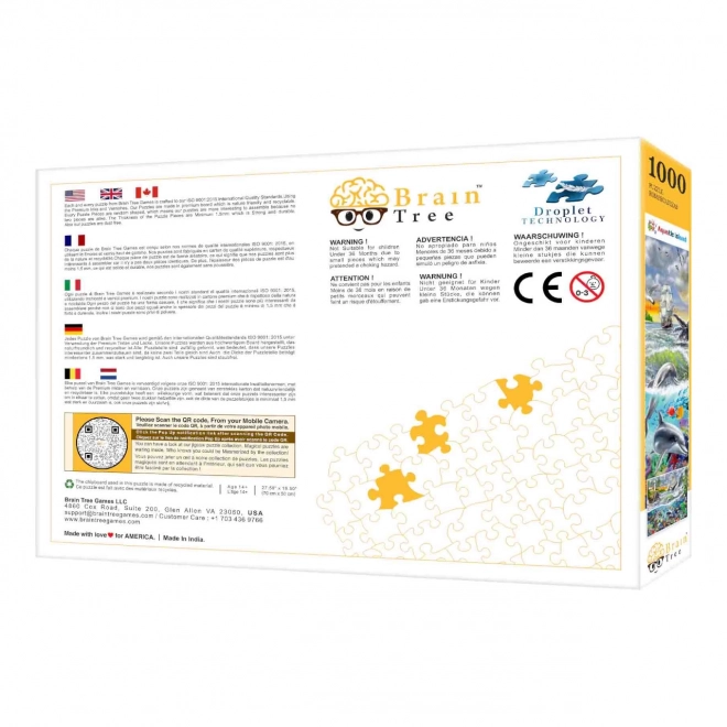 Puzzle Otok Bajna Estuarij od Brain Tree 1000 dijelova