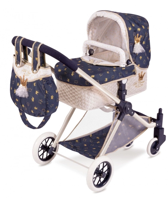 DeCuevas 80732 Kolica za lutke 3 u 1 XL s torbom Classic Gold 2020 - 81 cm