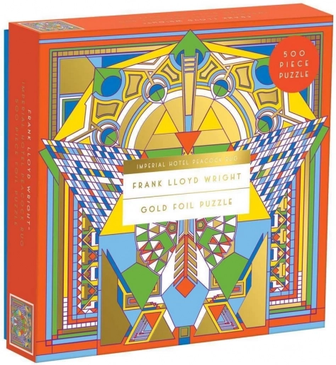 Metalličke puzzle Frank Lloyd Wright – Hotel Imperial 500 dijelova