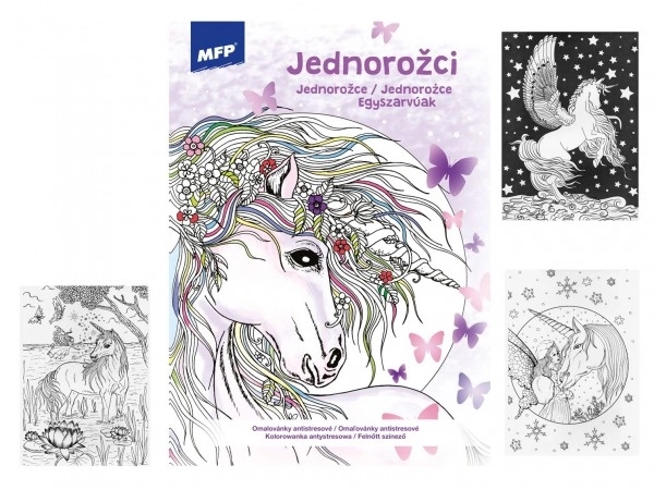 Antistresna bojanka Jednorog 21x29cm