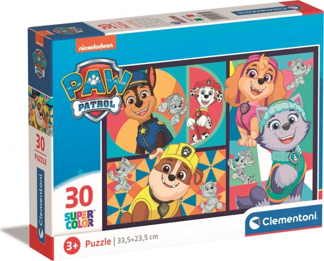 CLEMENTONI Puzzle Psići u ophodnji 30 komada