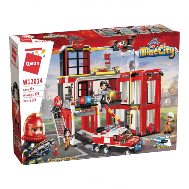 Qman Mine City Fire Line W12014 Vatrogasni Centar