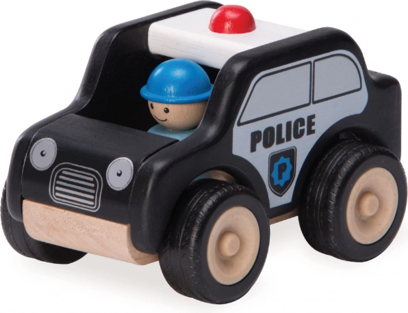 Drveni policijski autić WORDERWORLD mini