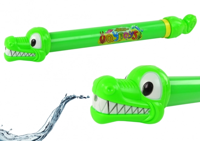 Vodeni pištolj Krokodil 45 cm Zelena vrt