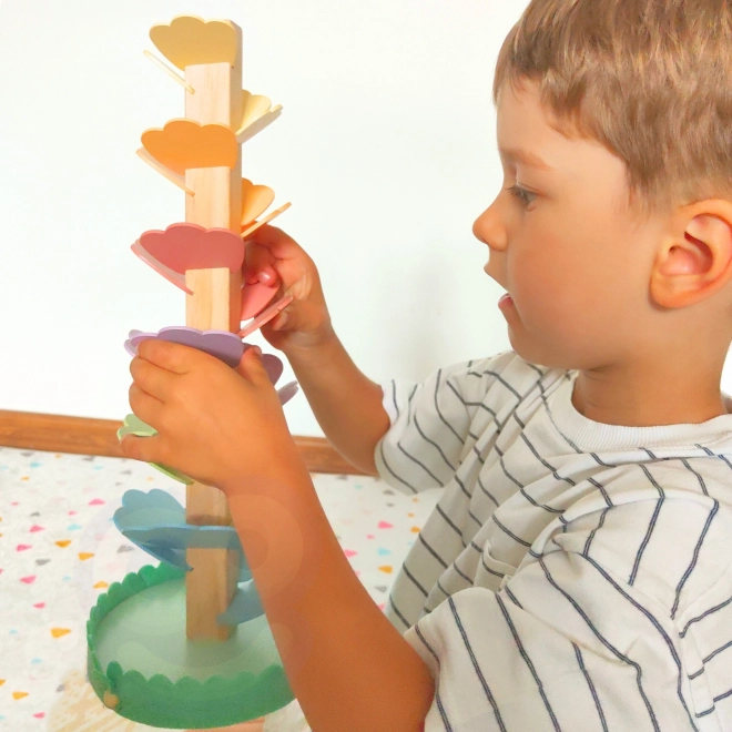 Drvena spiralna kula Tooky Toy za djecu