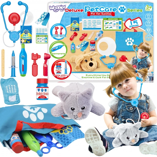 Woopie veterinarski set Mačić s torbom