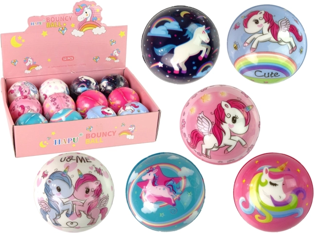 Meki balon s jednorogom za djecu 8 cm