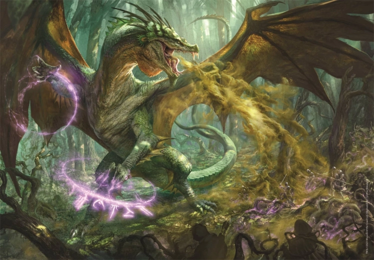 Puzzle Clementoni: Zmajevi Dungeons & Dragons 1000 dijelova