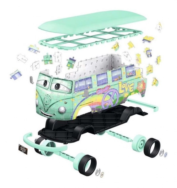 RAVENSBURGER 3D puzzle Autobus Cars: Fillmore 162 dijelova