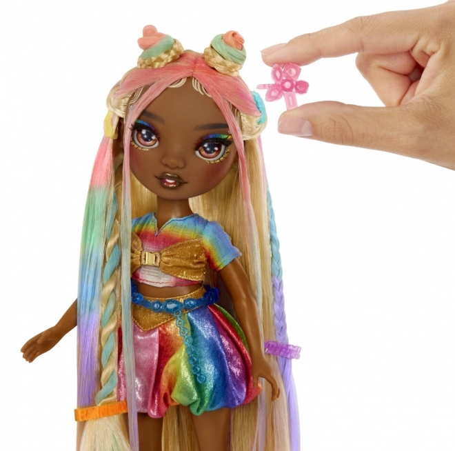 Rainbow High lutka Meline s bojama za kosu