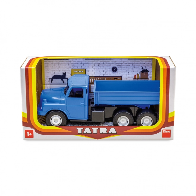 Auto teretni Tatra 148 kamion plastični 30cm plava u kutiji 35x18x13cm