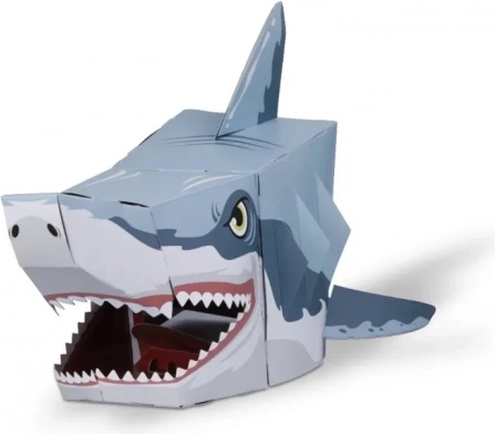 Kreativni set 3D maska Morski pas Fiesta Crafts
