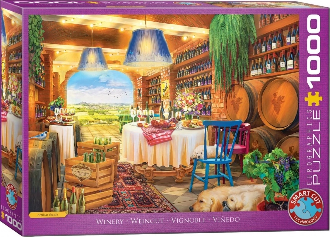 Puzzle Vinarija 1000 dijelova Eurographics