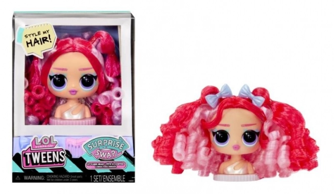 593522EUC L.O.L. Surprise Tweens Surprise Swap Glava za Stiliziranje