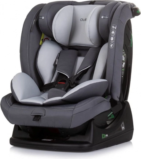 Autosjedalica Chipolino Aviato i-Size, ash grey