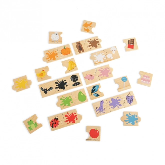 Bigjigs Toys Didaktičke puzzle Boje