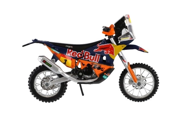 Bburago crveni Bull KTM Rally Dakar 2019 motocikl 1:18