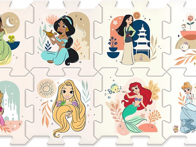 Pjenasta puzla Disney princeze