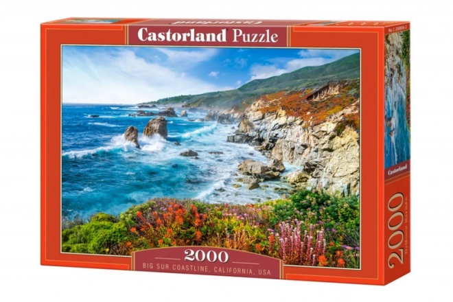Puzzle 2000 dijelova Uvala Big Sur Kalifornija